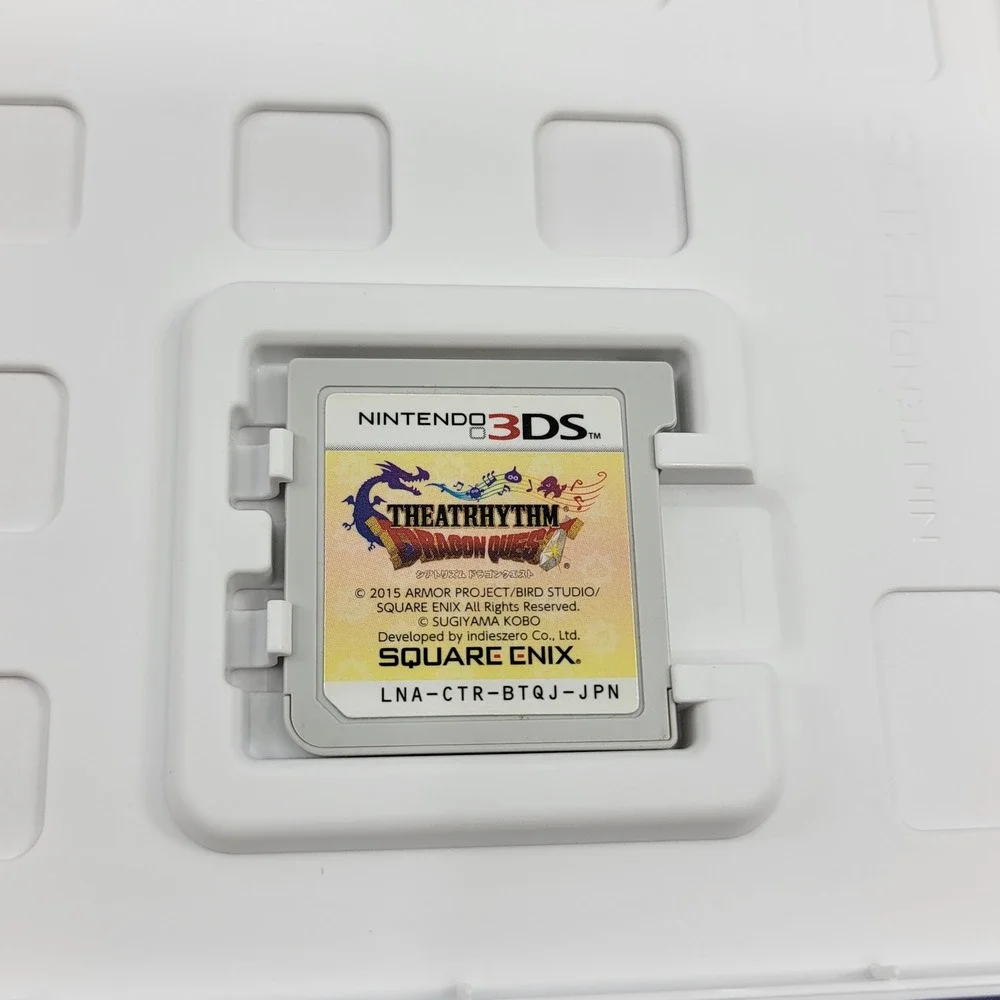 Theatrhythm Dragon Quest Nintendo 3DS Japan Import CTR-P-BTQJ Square Enix NTSC-J